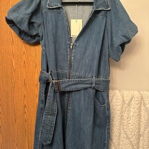 Show Me Your MuMu Denim Mini Dress